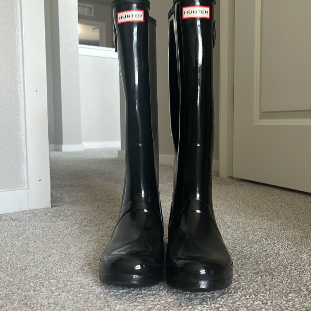 Black Hunter Boots